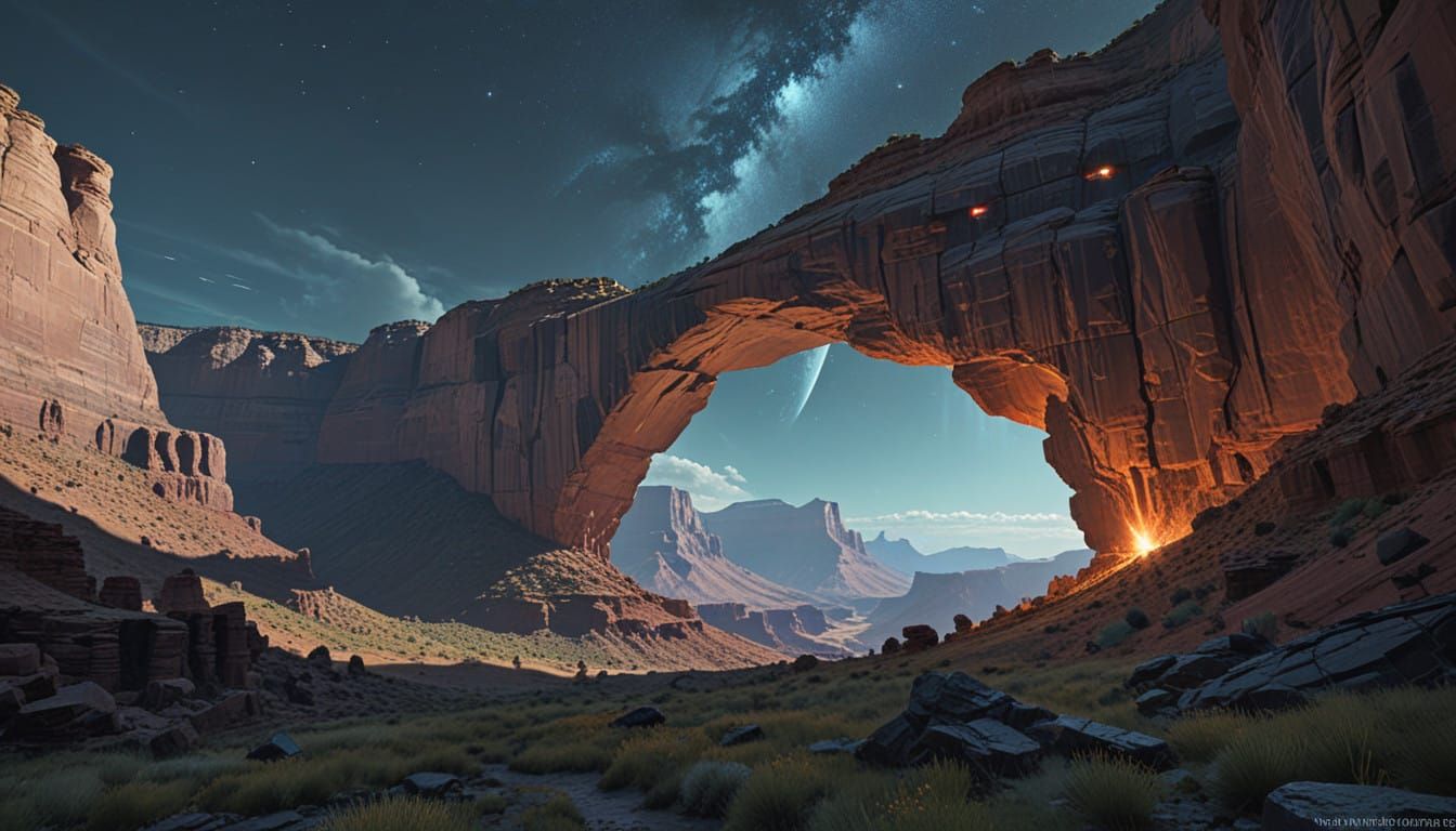 ARCH OF THE ANCESTORS   by @ROBIN BANKS