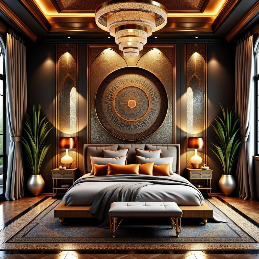 Eclectic Bedroom