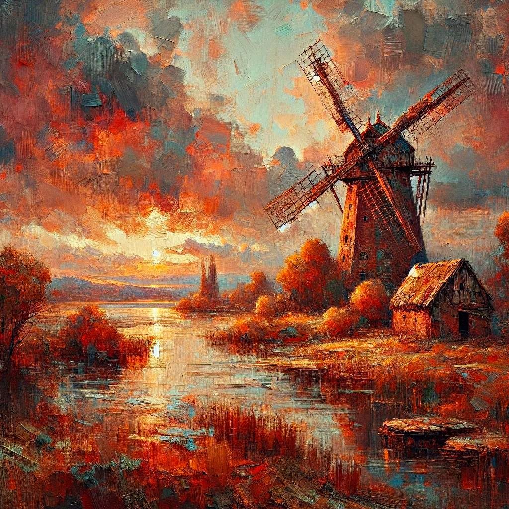 Turning Blades, Fading Days  by @Uwork