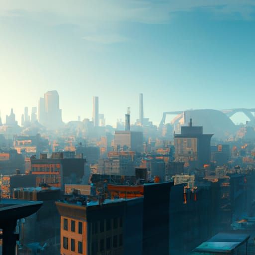 New York city view