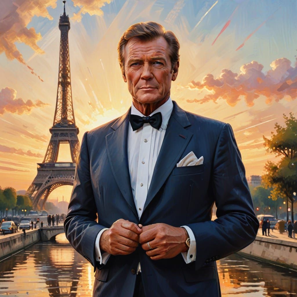 James Bond in Paris   by @Tveiten Nordre