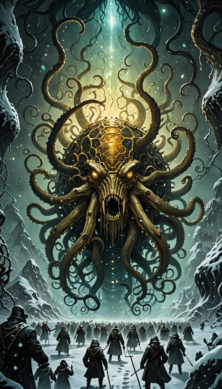 {What if a Lovecraftian  hive mind hummed in unison, a symph...
