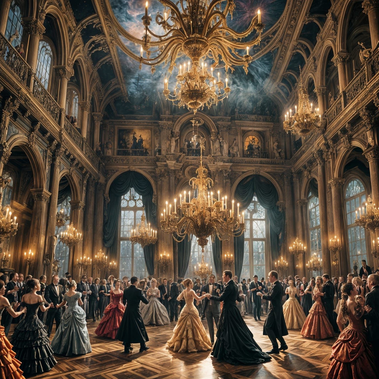 A grand ball..