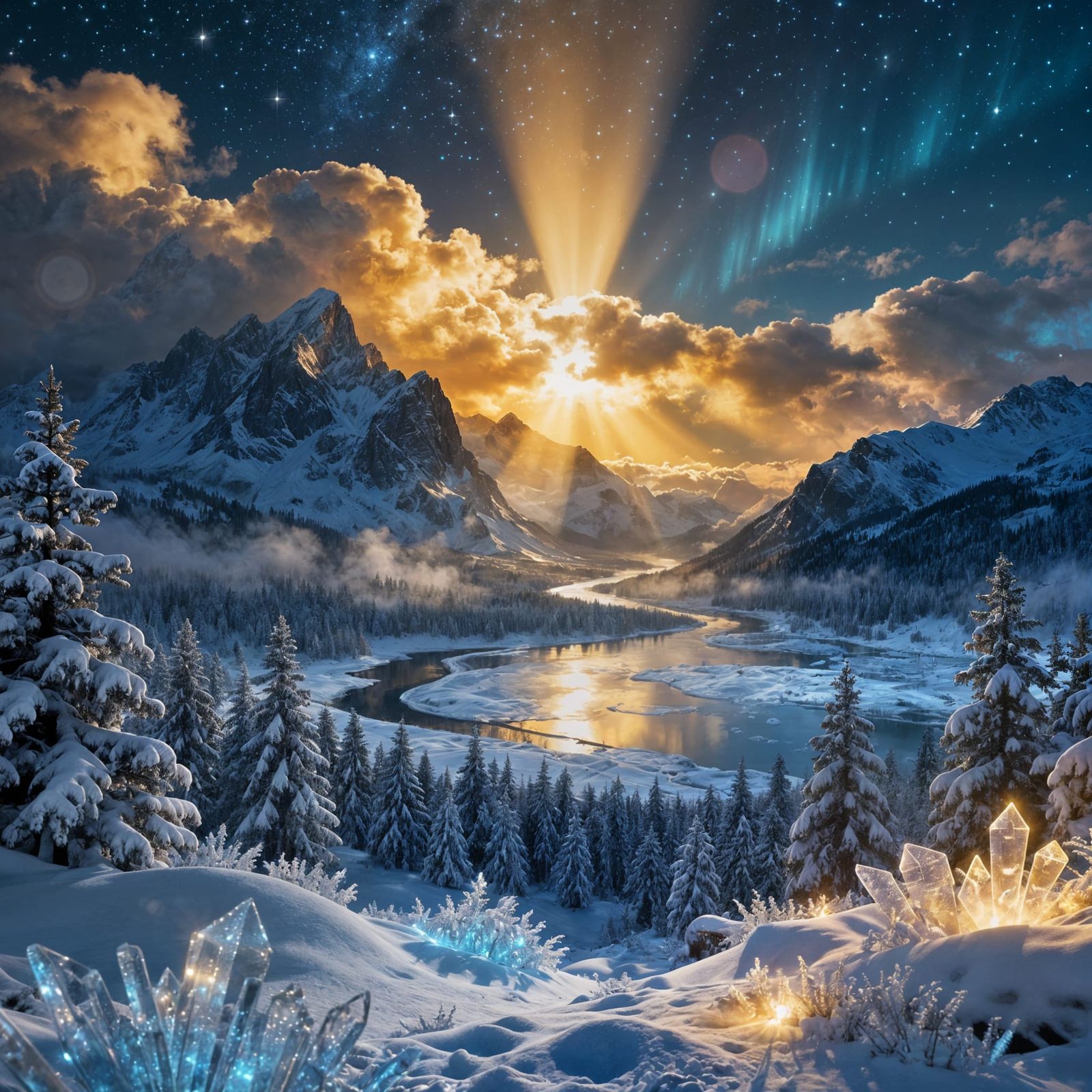 Dreamy Landscape  by @LadyAly B