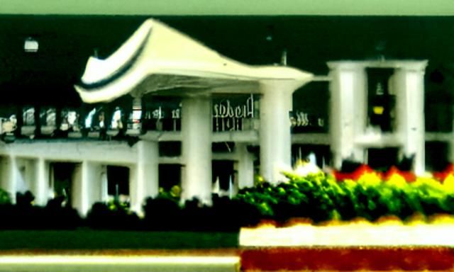Exterior hotel of president