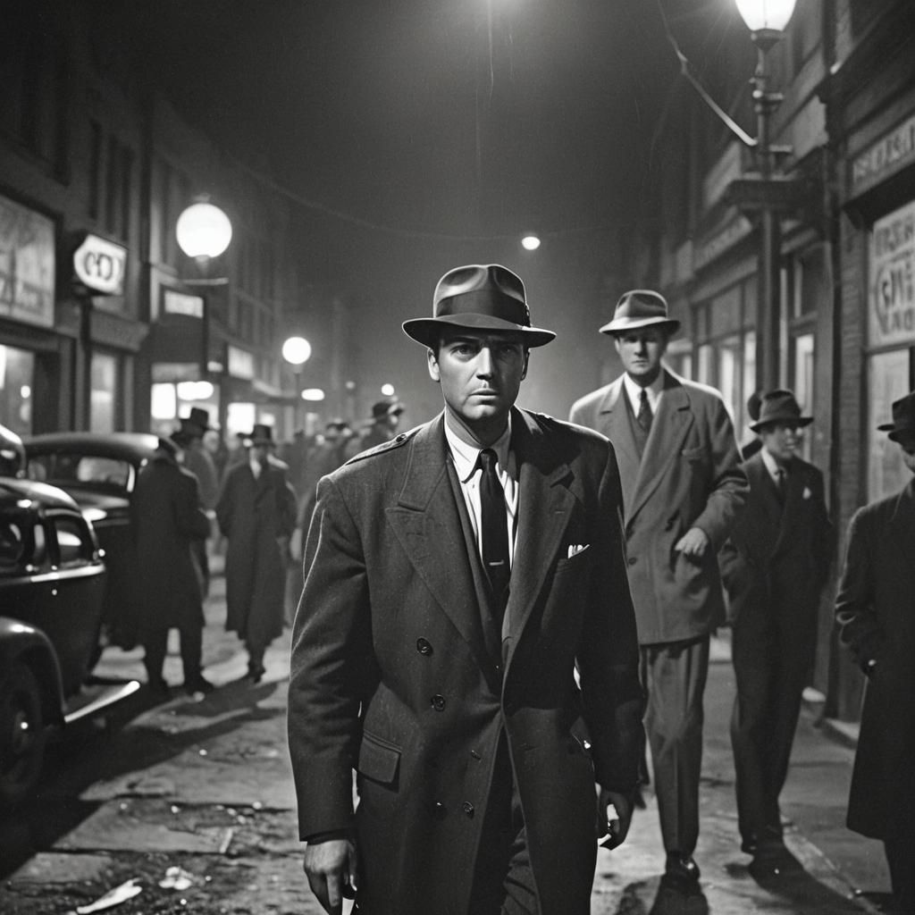 1940s Detective Movie