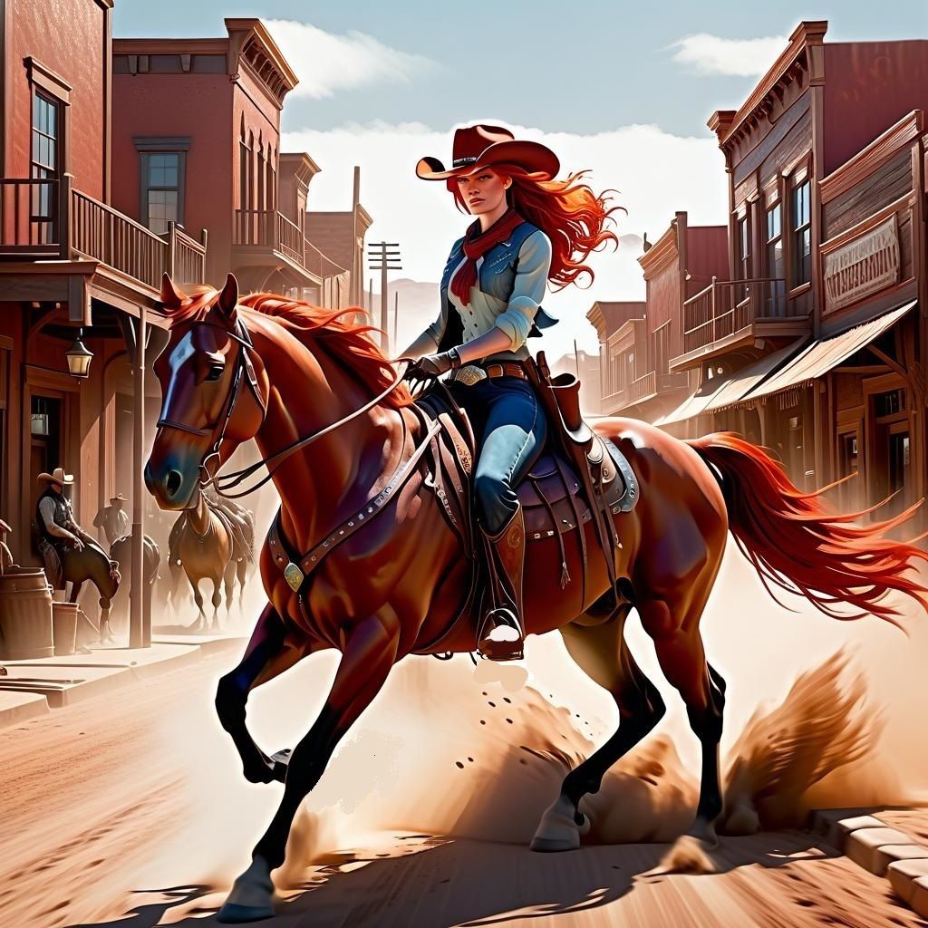 Fire Hair Rides In 2