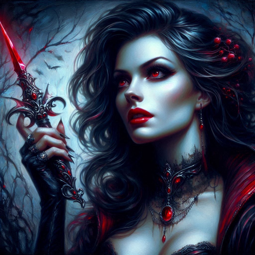 Vampire woman