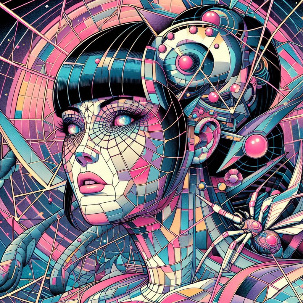 (((70s 80s))) (((sci-fi))) art (((hajime sorayama))) (((retr...