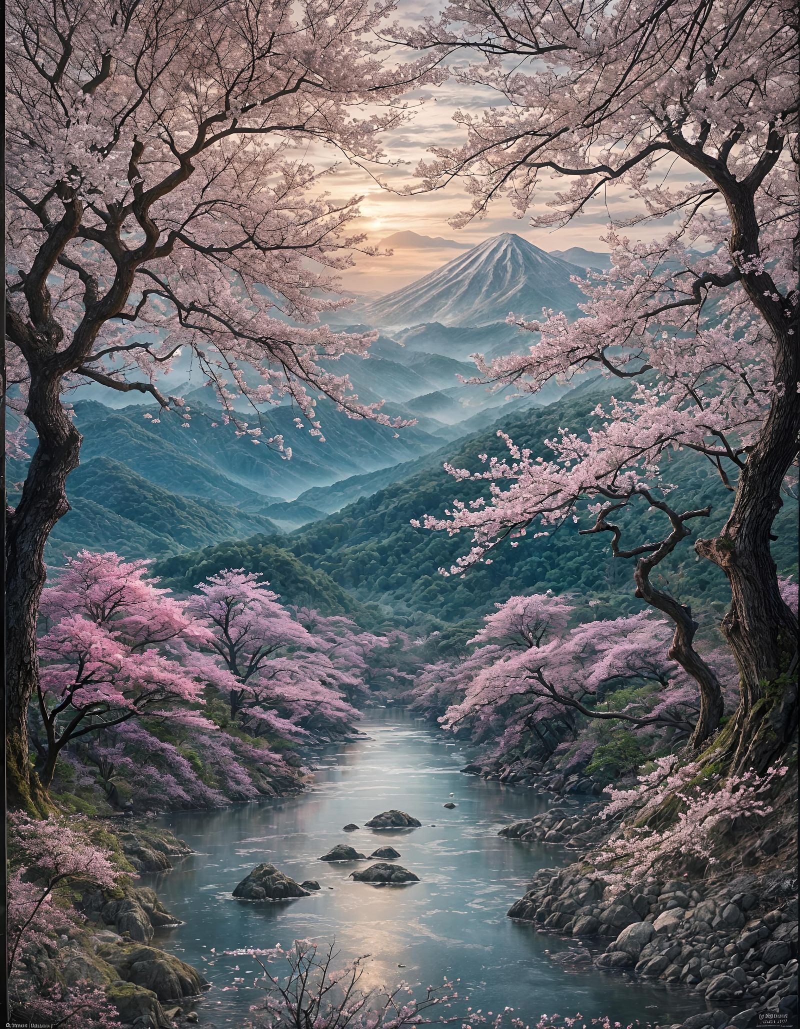 Flowery Landscape