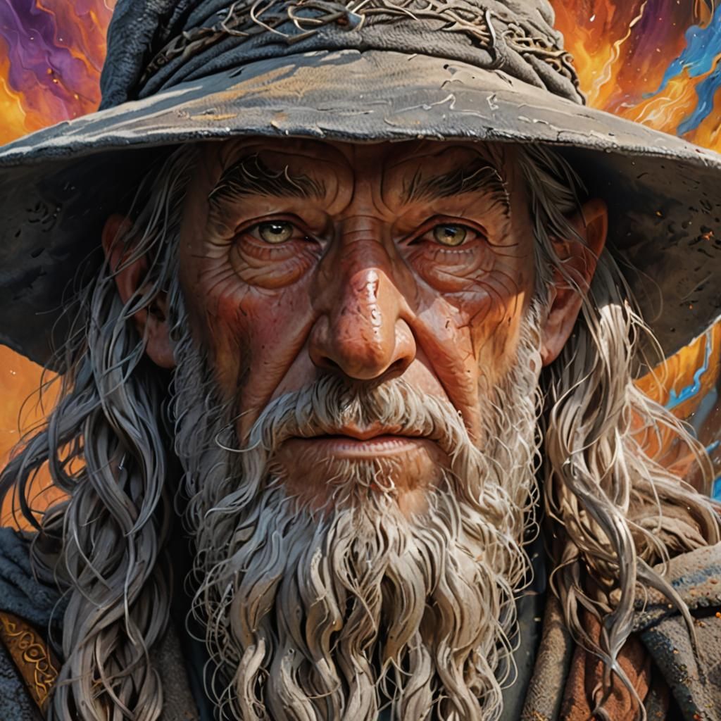 Gandalf the Grey Lord Of The Rings  by @Rmercier60 