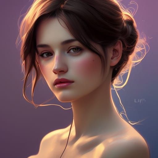 Pretty Girl  by @Paloma A hashtagplsfollowme