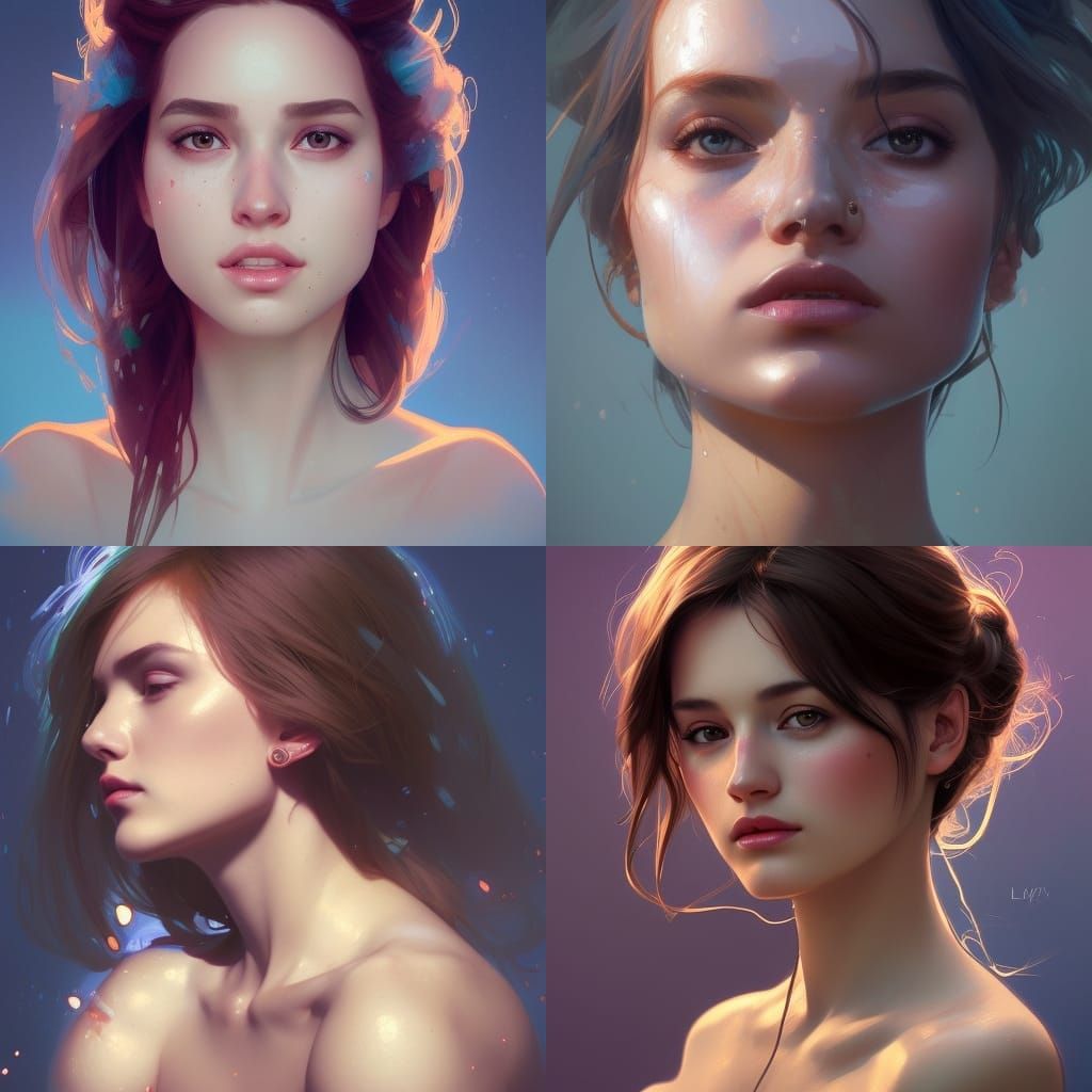 Pretty Girl - AI Generated Artwork - NightCafe Creator