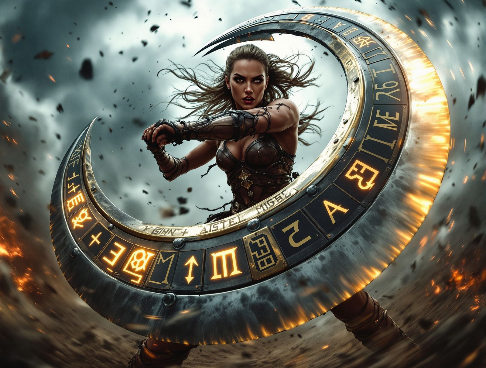 The Crescent Moon Chakram