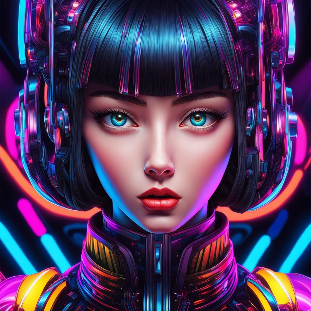 Anime Cyberpunk X - AI Generated Artwork - NightCafe Creator