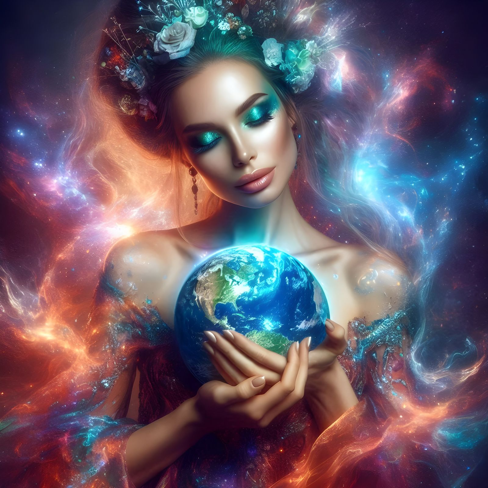 cosmic goddess of the universe