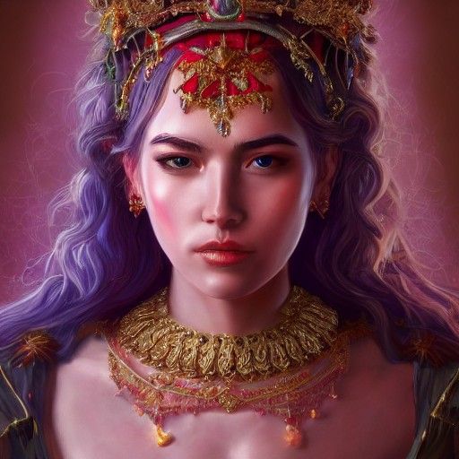highly detailed portrait, full body beautiful goddess of lov...