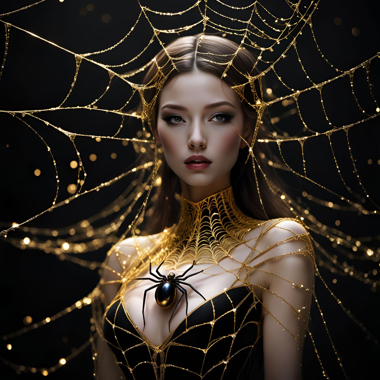 Golden Threads of Temptation  by @Milarepa