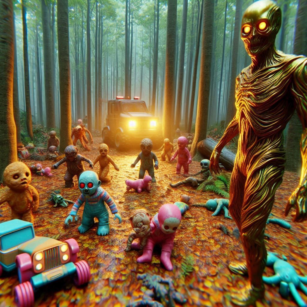 Toys in the Woods
