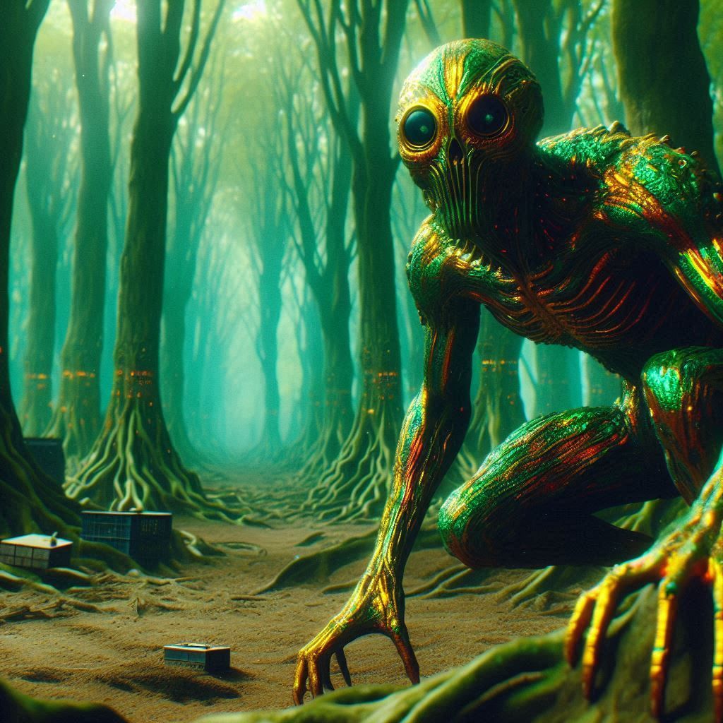 Aliens in the Woods