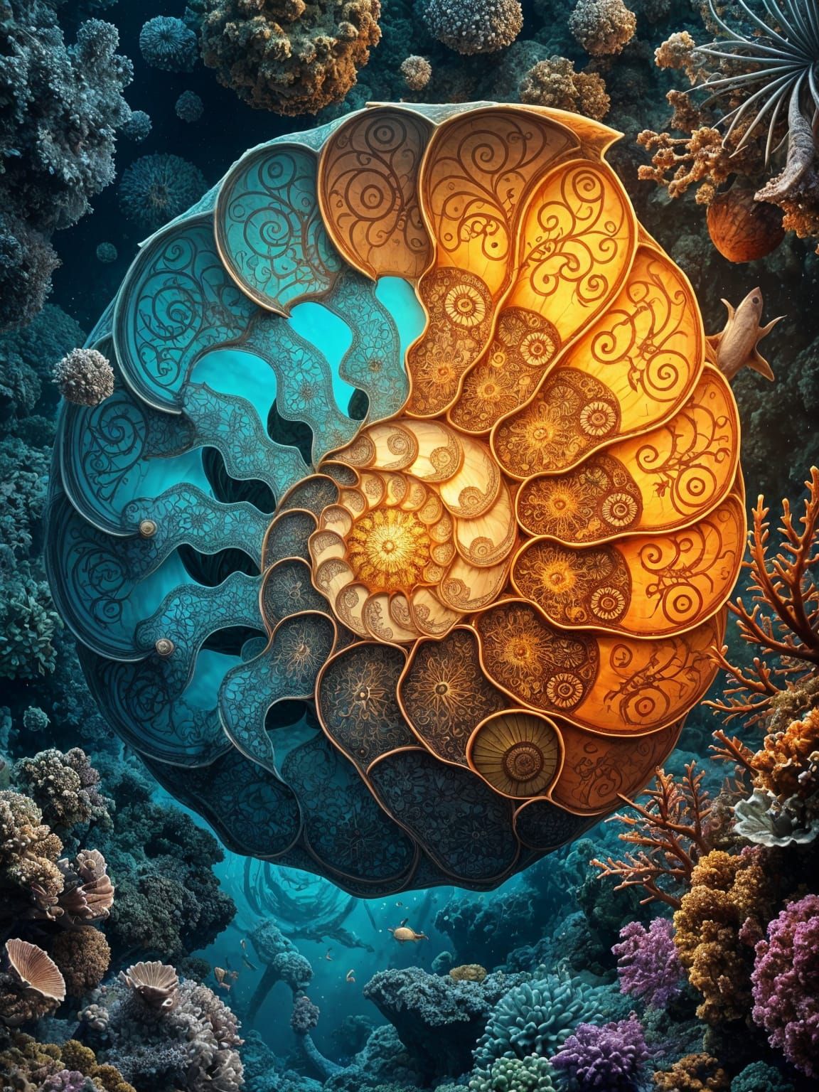 Fractals in Nature  by @Happy Guy