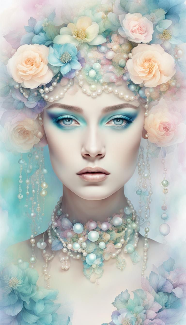 Pastel and pearls  by @Edana