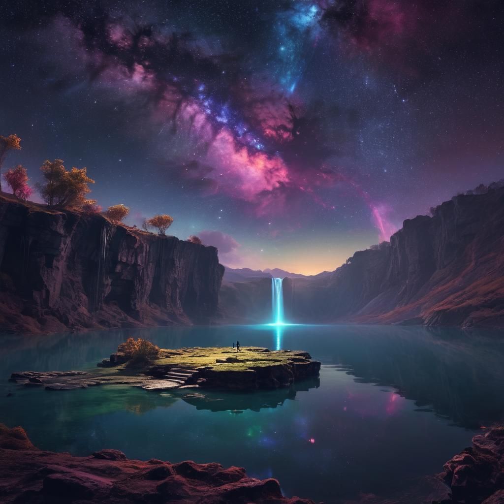 Landscape in the galaxy