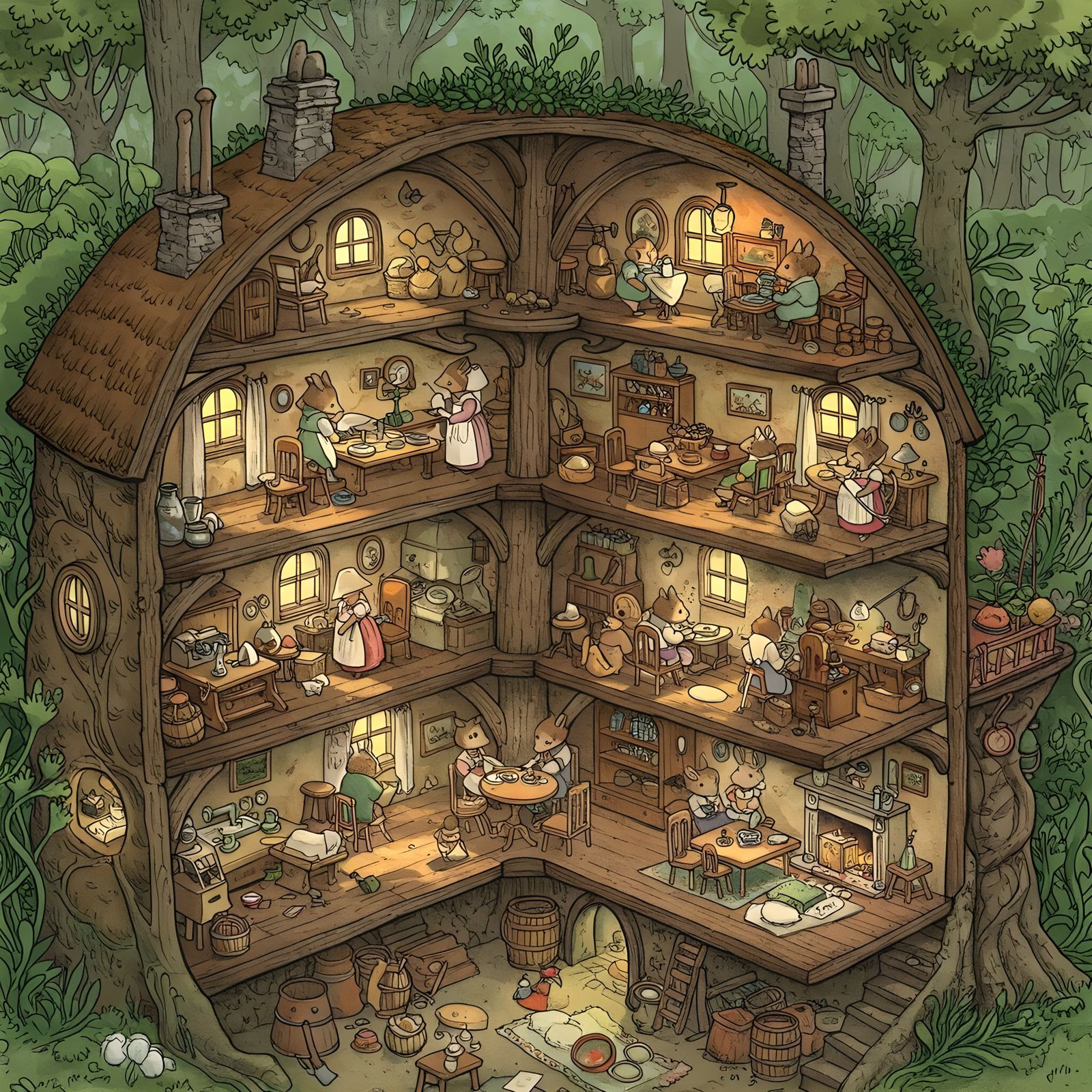 Forest Neighbourhood  🛖  05