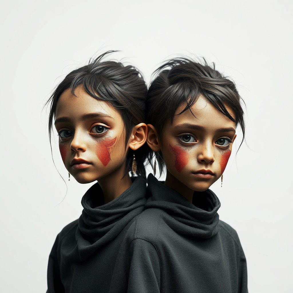 Two heads on a body