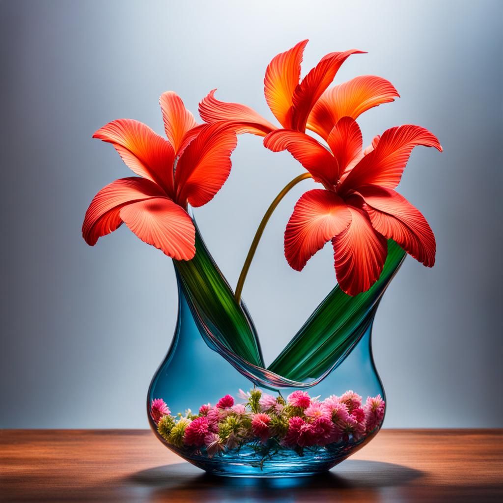 A flower vase