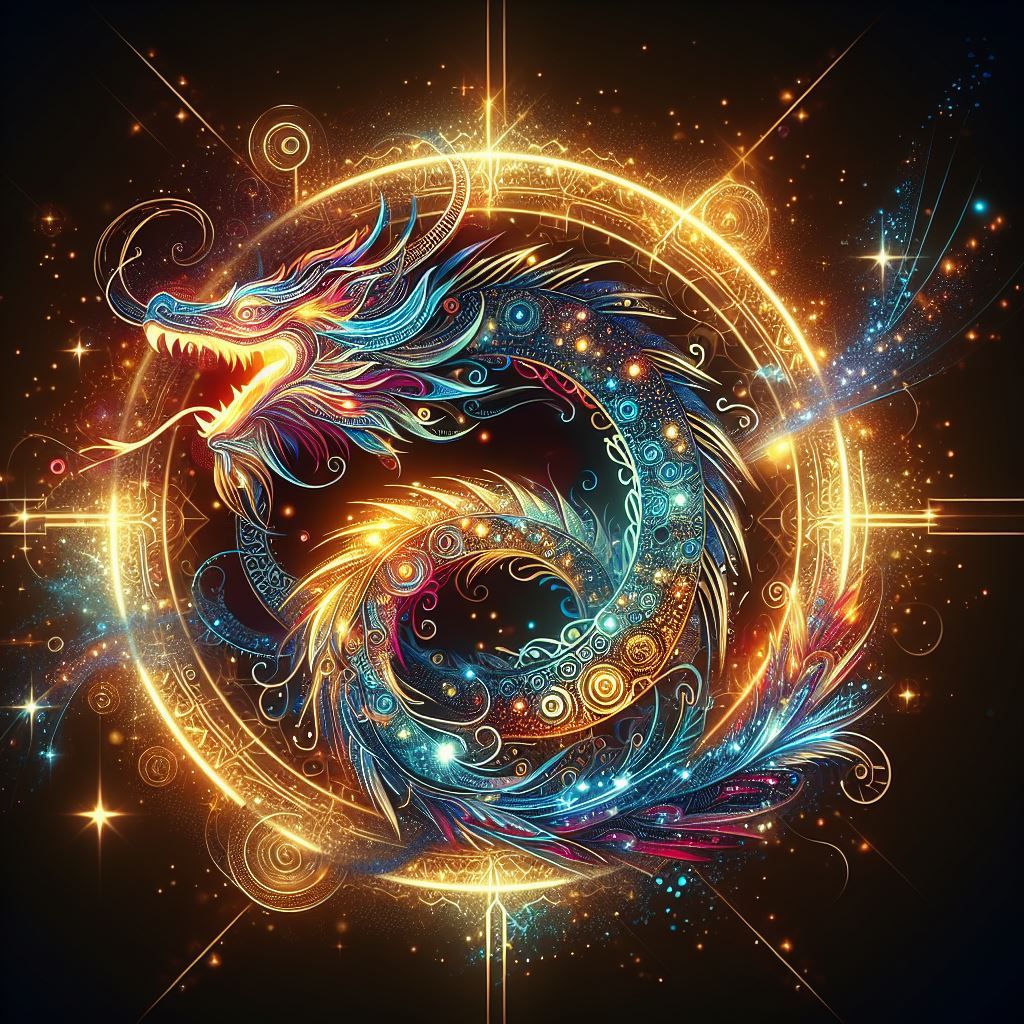 The Glowing Dragon