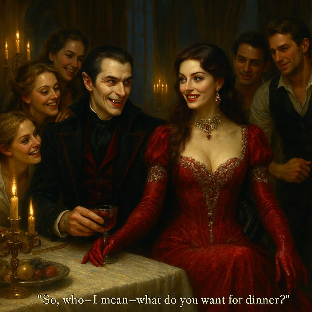 Dracula's Dinner Date