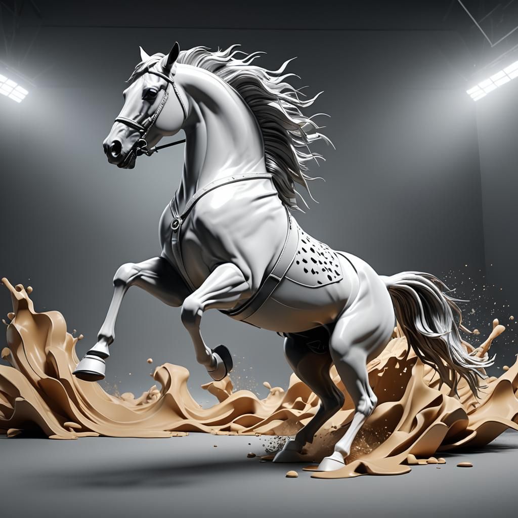 Galloping Horses | Sneaker Logo