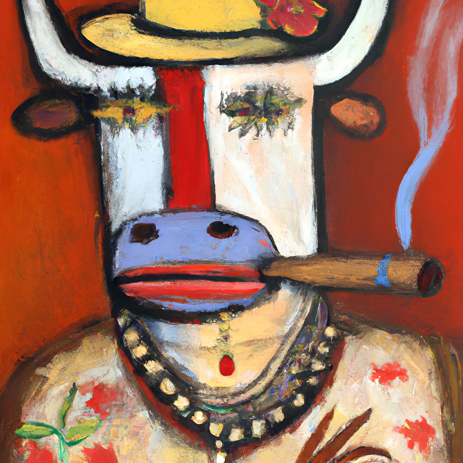 "The Cow Lady"