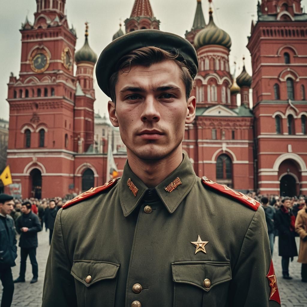 Cadet Aslan Lenovo (Курсант Аслан Леново), Soviet Russia ☭🇷...