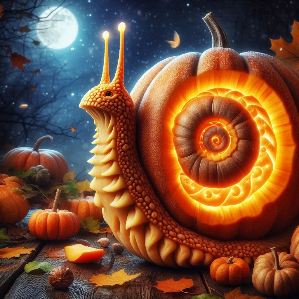 Halloween snail