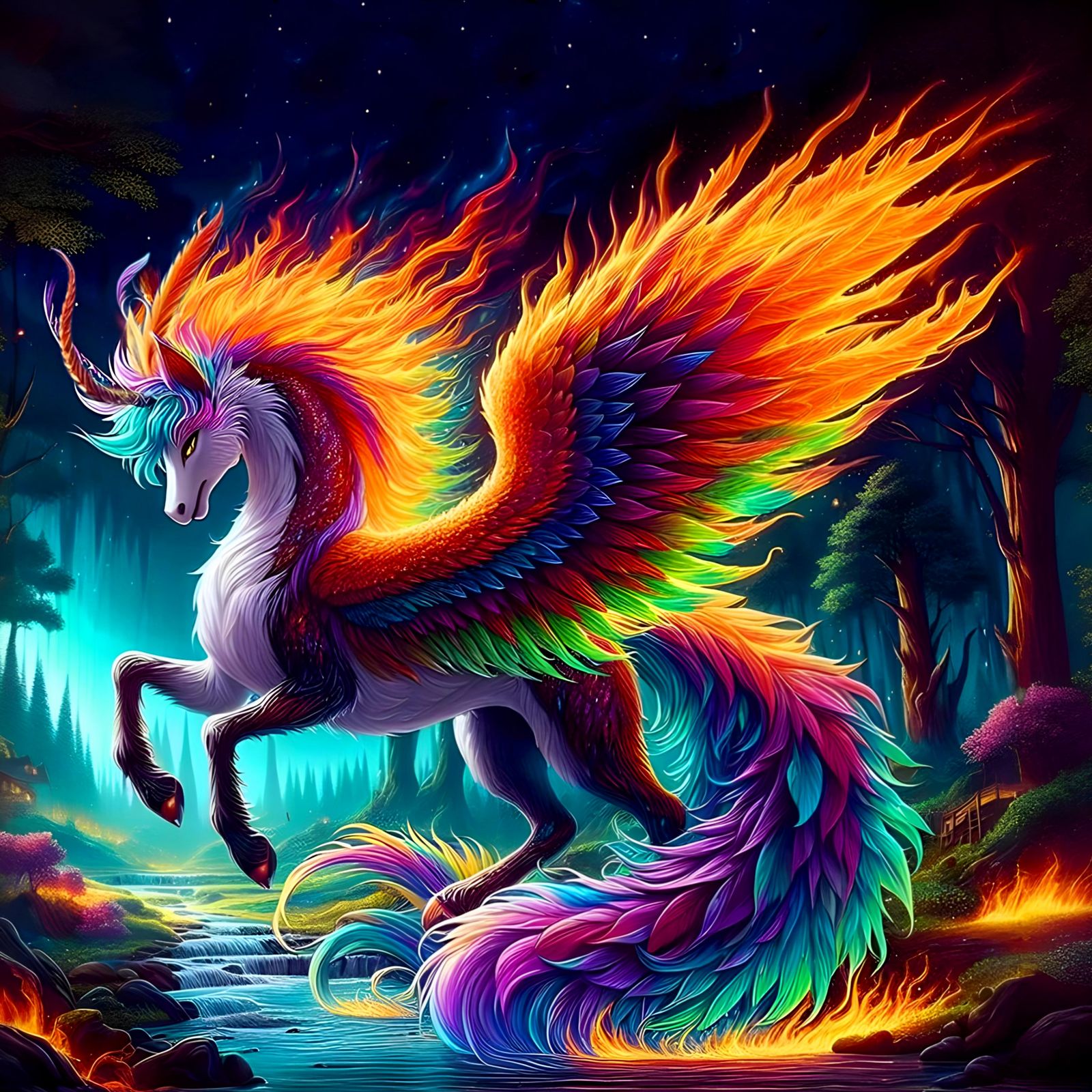 Pyrosteed: The Pegasus-Phoenix Rebirth