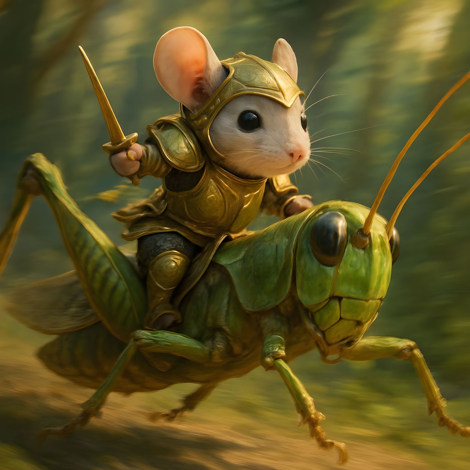 Hurry to the Battlefield  by @Tolino