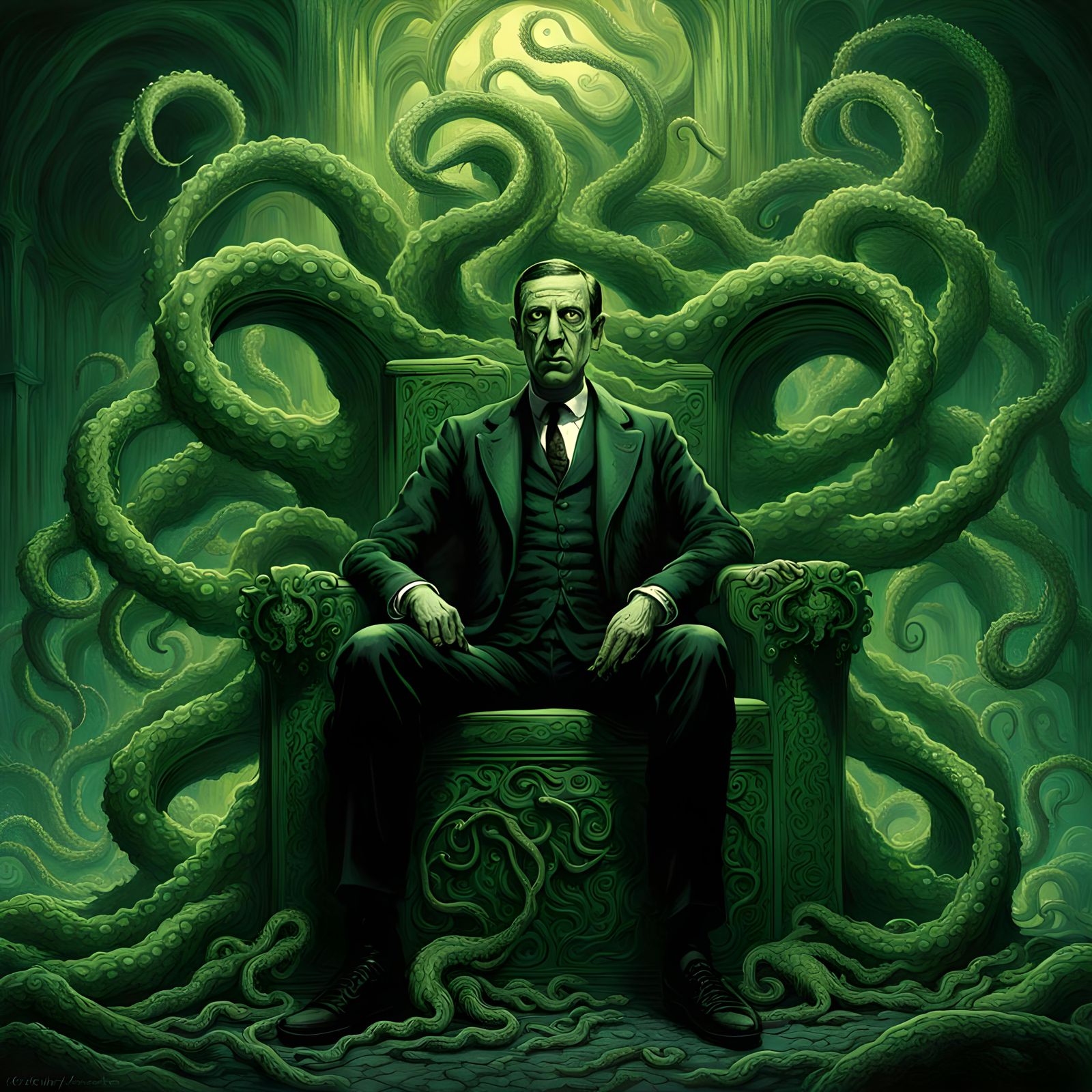 Lovecraft - AI Generated Artwork - NightCafe Creator