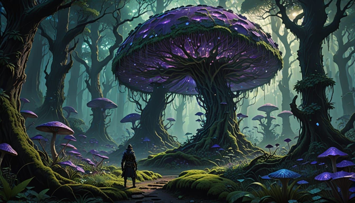 Pilgrim Beneath the Starlit Cap