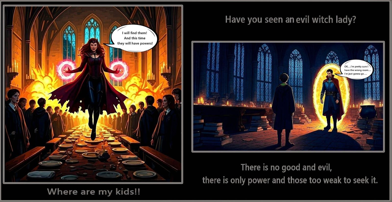 Scarlet Witch and Voldemort team up