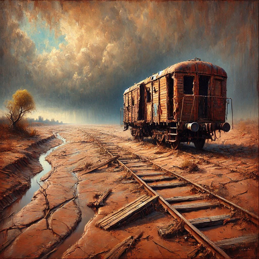 The old rail carriage