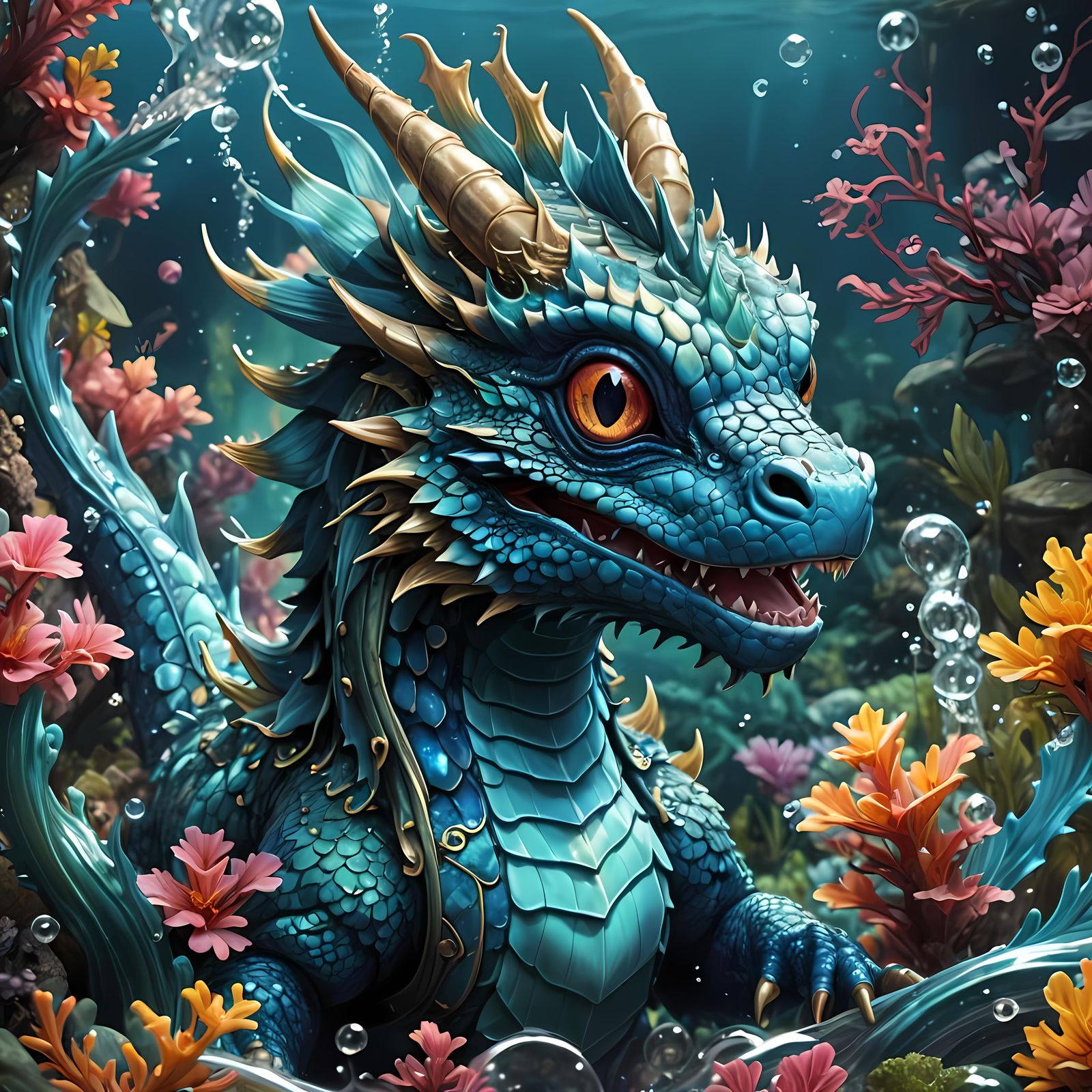 The water dragon 🐉