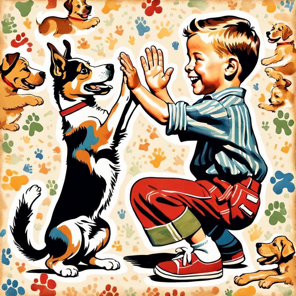 High five  by @Ghostguardian