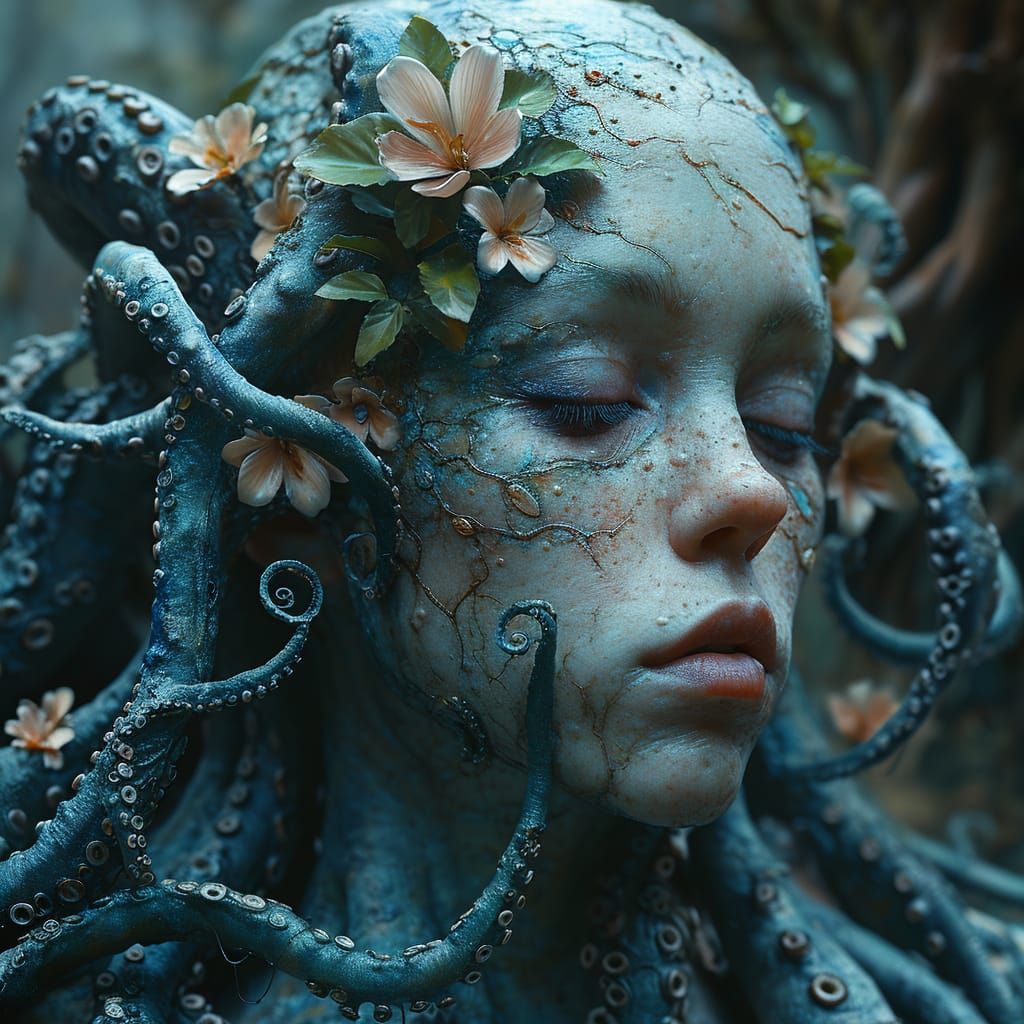 Aetheroctopods (Blue series) 1