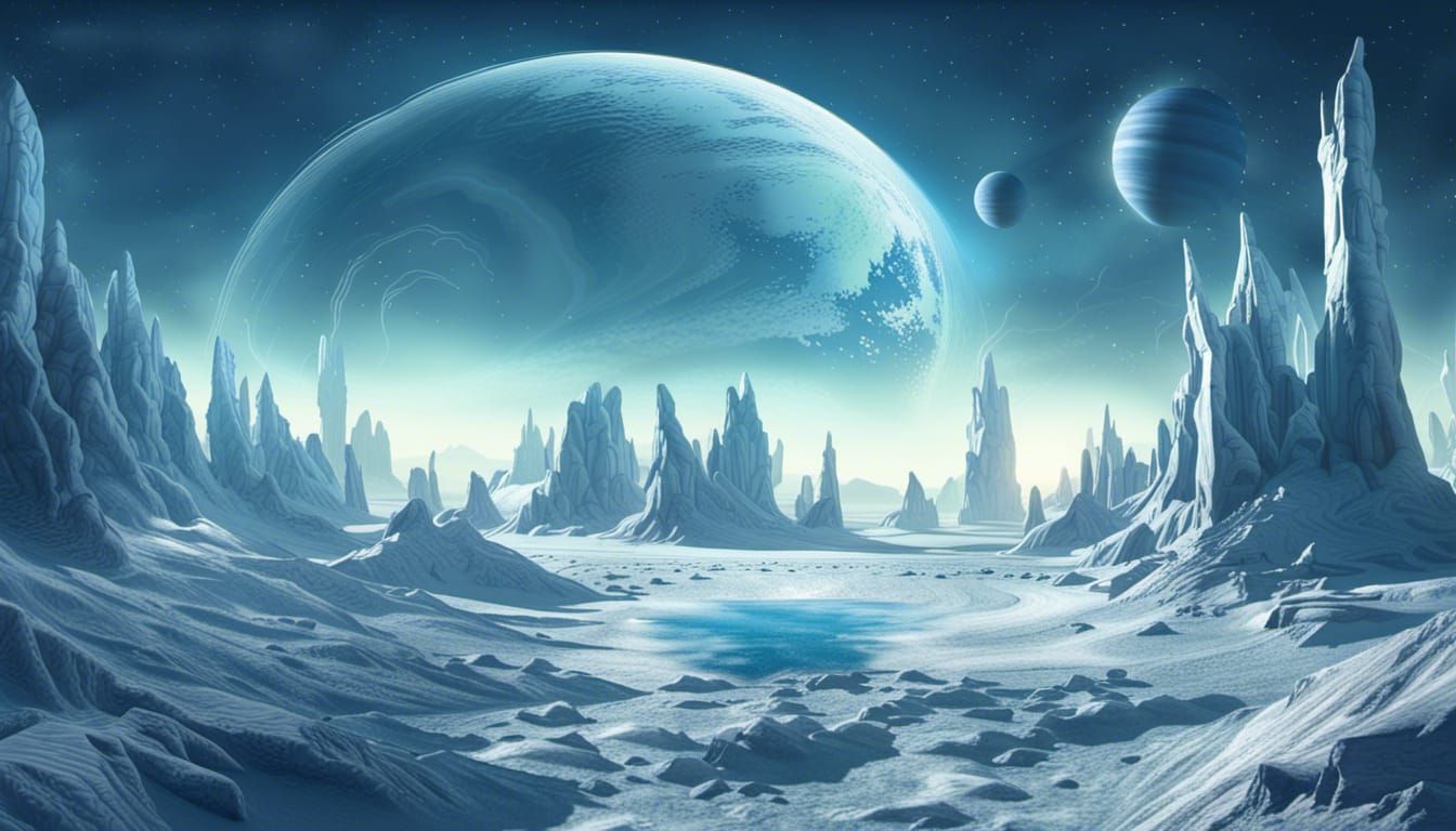 The Ice Planet  by @MIBeertaster