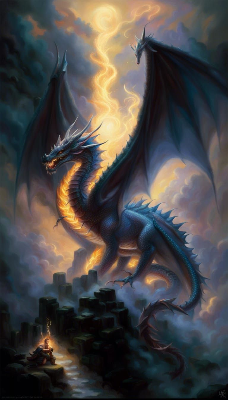 dark fire dragon