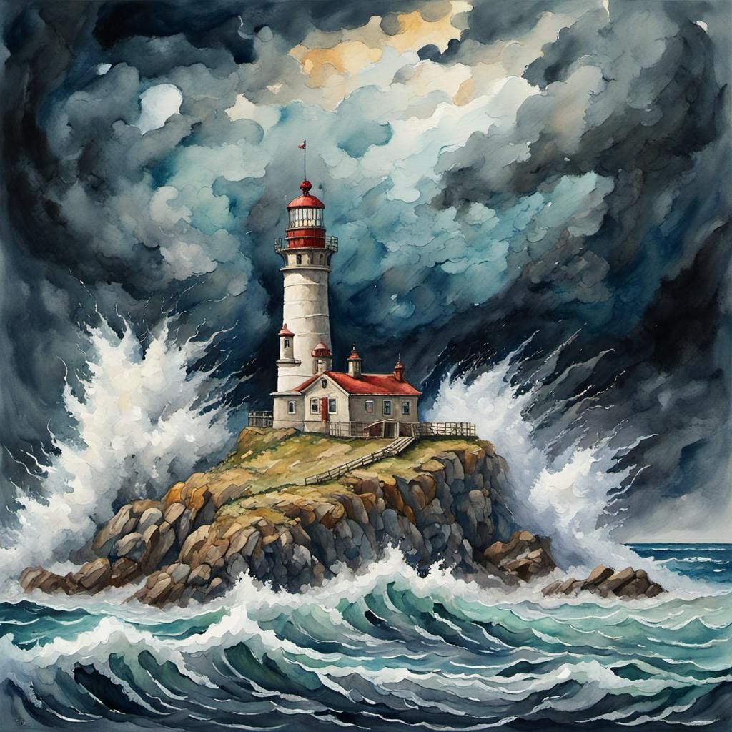 crashing waves  by @paul