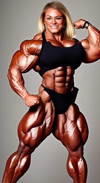 Full body photo of, handsome beautiful face, beastly massive...