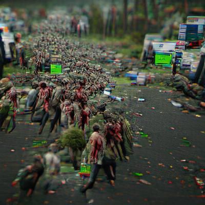 zombie apocalypse 8k resolution